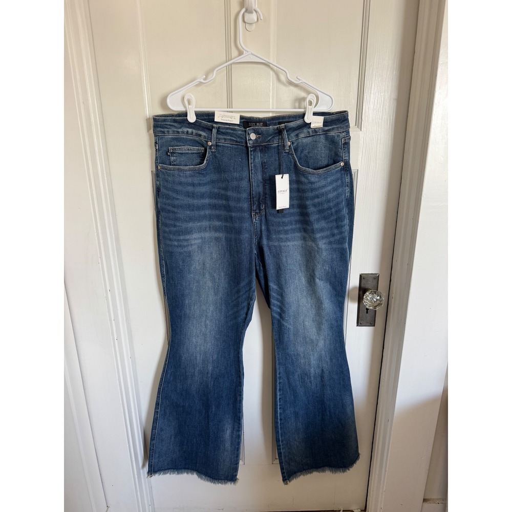 NWT Judy Blue High Rise Flare Jeans size 22W